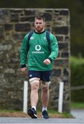 21 February 2017; Sean O'Brien of Ireland arrives prior to squad training at Carton House in Maynooth, Co Kildare. Photo by Seb Daly/Sportsfile