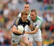 31 July 2011; Colm Cooper, Kerry, in action against Tommy Stack, Limerick. GAA Football All-Ireland Senior Championship Quarter-Final, Kerry v Limerick, Croke Park, Dublin. Picture credit: Ray McManus / SPORTSFILE