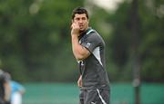 1 August 2011; Ireland's Rob Kearney in action during squad training ahead of their upcoming Rugby World Cup warm-up game against Scotland on Saturday. Ireland Rugby Squad Training, Carton House, Maynooth, Co. Kildare. Picture credit: Brendan Moran / SPORTSFILE