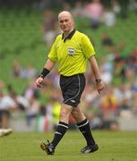 30 July 2011; Referee Padraig Sutton. Dublin Super Cup, Airtricity League XI v Manchester City, Aviva Stadium, Lansdowne Road, Dublin. Photo by Sportsfile