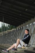 5 August 2011; Dublin's Liam Rushe ahead of his side's GAA Hurling All-Ireland Senior Championship Semi-Final match against Tipperary, on August 14th. Dublin Hurling Squad Press Evening, Parnell Park, Dublin. Picture credit: Stephen McCarthy / SPORTSFILE