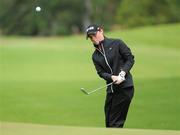 7 August 2011; Lisa Maguire, Ireland, pitches onto the 11th green during the Ladies Irish Open Golf Championship. Killeen Castle, Dunsany, Co. Meath. Picture credit: Matt Browne / SPORTSFILE