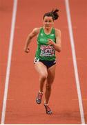 5 March 2017; Phil Healy of Ireland competing in her Women's 60m Semi-Final during the European Indoor Athletics Championships - Day Three at Kombank Arena in Belgrade, Serbia. Photo by Sam Barnes/Sportsfile