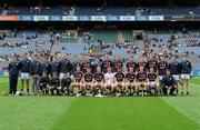 7 August 2011; The Galway squad. GAA Hurling All-Ireland Minor Championship Semi-Final, Clare v Galway, Croke Park, Dublin. Picture credit: Ray McManus / SPORTSFILE