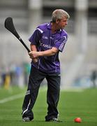 7 August 2011; Action from the GAA Camán Abú Exhibition game. Croke Park, Dublin. Picture credit: Brendan Moran / SPORTSFILE