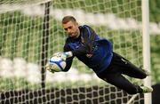 9 August 2011; Croatia's Stipe Pletikosa in action during squad training ahead of his side's international friendly against Republic of Ireland on Wednesday. Croatia Squad Training, Aviva Stadium, Lansdowne Road, Dublin. Picture credit: Barry Cregg / SPORTSFILE