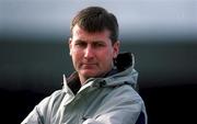 10 March 2002; Bohemians manager Stephen Kenny during the Carlsberg FAI Cup Semi-Final match between Bohemians and Derry City at Dalymount Park in Dublin. Photo by Pat Murphy/Sportsfile