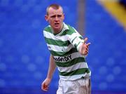 17 March 2002; Pat Deans of Shamrock Rovers during the Eircom League Premier Division match between Shelbourne and Shamrock Rovers at Tolka Park in Dublin. Photo by David Maher/Sportsfile