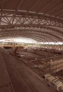 14 March 2002; A general view of the National Aquatic & Leisure Centre under construction at Abbotstown in Dublin. Photo by Ray McManus/Sportsfile