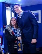 4 March 2017; Ian Nagle of Leinster in the Blue Room with supporters prior the Guinness PRO12 Round 17 match between Leinster and Scarlets at the RDS Arena in Ballsbridge, Dublin. Photo by Seb Daly/Sportsfile