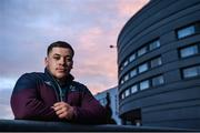 6 March 2017; Tadgh McElroy of Ireland poses for a portrait following a press conference at the Clarion Hotel in Liffey Valley, Dublin. Photo by David Fitzgerald/Sportsfile