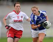 13 August 2011; Angela Casey, Laois, in action against Joline Donnelly, Tyrone. TG4 All-Ireland Ladies Senior Football Championship Quarter-Final, Laois v Tyrone, St Brendan's Park, Birr, Co. Offaly. Picture credit: Stephen McCarthy / SPORTSFILE