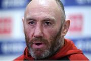 9 March 2017; Wales forwards coach Robin McBryde during a press conference at the Principality Stadium in Cardiff, Wales. Photo by Stephen McCarthy/Sportsfile