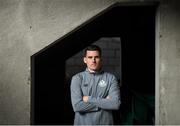 9 March 2017; David McAllister of Shamrock Rovers poses for a portrait following a press conference at Tallaght Stadium in Dublin. Photo by David Fitzgerald/Sportsfile