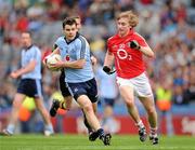 24 April 2011; Kevin McManamon, Dublin, in action against Denis O'Sullivan, Cork. Allianz Football League Division 1 Final, Dublin v Cork, Croke Park, Dublin. Picture credit: Ray McManus / SPORTSFILE