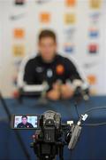 17 August 2011; France's Pascal Pape during a press conference ahead of his side's Rugby World Cup warm-up game against Ireland on Saturday. France Rugby Squad Press Conference, Johnstown House Hotel, Enfield, Co. Meath. Picture credit: Matt Browne / SPORTSFILE