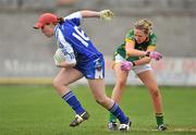 20 August 2011; Linda Martin, Monaghan, in action against Grainne Nulty, Meath. TG4 All-Ireland Ladies Senior Football Championship Quarter-Final, Meath v Monaghan, St Brendan's Park, Birr, Co. Offaly. Picture credit: David Maher / SPORTSFILE