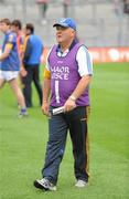 21 August 2011; Tipperary senior football manager John Evans, acting as a water carrier for the minor team. GAA Football All-Ireland Minor Championship Semi-Final, Roscommon v Tipperary, Croke Park, Dublin. Picture credit: Dáire Brennan / SPORTSFILE