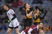 17 March 2017; Gavin White of Dr. Crokes reacts after missing a chance of a goal during the AIB GAA Football All-Ireland Senior Club Championship Final match between Dr. Crokes and Slaughtneil at Croke Park in Dublin. Photo by Brendan Moran/Sportsfile