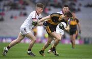 17 March 2017; Gavin White of Dr. Crokes in action against Paul McNeill of Slaughtneil during the AIB GAA Football All-Ireland Senior Club Championship Final match between Dr. Crokes and Slaughtneil at Croke Park in Dublin. Photo by Brendan Moran/Sportsfile