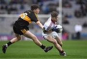 17 March 2017; Paul McNeill of Slaughtneil in action against David O'Leary of Dr. Crokes during the AIB GAA Football All-Ireland Senior Club Championship Final match between Dr. Crokes and Slaughtneil at Croke Park in Dublin. Photo by Brendan Moran/Sportsfile