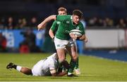 17 March 2017; Calvin Nash of Ireland is tackled by Dom Morris of England during the RBS U20 Six Nations Rugby Championship match between Ireland and England at Donnybrook Stadium in Donnybrook, Dublin. Photo by Matt Browne/Sportsfile