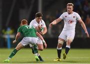17 March 2017; Will Butler of England is tackled by Ciaran Frawley of Ireland during the RBS U20 Six Nations Rugby Championship match between Ireland and England at Donnybrook Stadium in Donnybrook, Dublin. Photo by Eóin Noonan/Sportsfile