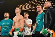 17 March 2017; Michael Conlan ahead of his bout against Tim Ibarra at The Theater in Madison Square Garden in New York, USA. Photo by Ramsey Cardy/Sportsfile