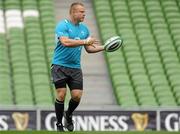 26 August 2011; Ireland's Tom Court in action during the Squad Captain's run ahead of their Rugby World Cup warm-up game against England on Saturday. Aviva Stadium, Lansdowne Road, Dublin. Picture credit: Pat Murphy / SPORTSFILE
