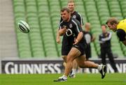 26 August 2011; England's Lee Mears in action during the Squad Captain's run ahead of their Rugby World Cup warm-up game against Ireland on Saturday. Aviva Stadium, Lansdowne Road, Dublin. Picture credit: Pat Murphy / SPORTSFILE