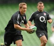26 August 2011; England's Jonny Wilkinson in action during the Squad Captain's run ahead of their Rugby World Cup warm-up game against Ireland on Saturday. England Rugby Squad Captain's Run - Friday 26th August. Aviva Stadium, Lansdowne Road, Dublin. Picture credit: Pat Murphy / SPORTSFILE