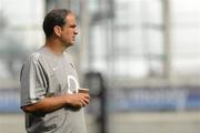 26 August 2011; England Head Coach Martin Johnson during the Squad Captain's run ahead of their Rugby World Cup warm-up game against Ireland on Saturday. England Rugby Squad Captain's Run - Friday 26th August. Aviva Stadium, Lansdowne Road, Dublin. Picture credit: Pat Murphy / SPORTSFILE