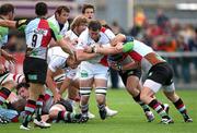 26 August 2011; Neil McComb, Ulster, charges forward. Pre-Season Friendly, Ulster v Harlequins, Ravenhill Park, Belfast, Co. Antrim. Picture credit: John Dickson / SPORTSFILE