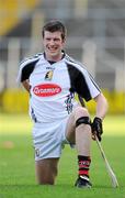 22 August 2011; Kilkenny's Michael Rice stretches during a training session ahead of the GAA Hurling All-Ireland Senior Championship Final, on September 4th. Kilkenny Hurling Squad Training, Nowlan Park, Kilkenny. Picture credit: Stephen McCarthy / SPORTSFILE