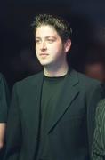 24 March 2002; Snooker player Matthew Stevens in attendance at the Irish Snooker Masters Championship Final match between Peter Ebdon and John Higgins at the Citywest Hotel in Saggart, Dublin. Photo by Matt Browne/Sportsfile