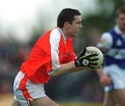 14 April 2002; Oisín McConville of Armagh during the Allianz National Football League Division 2 Semi-Final match between Armagh and Laois at Pearse Park in Longford. Photo by Ray McManus/Sportsfile