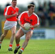 14 April 2002; John McEntee of Armagh during the Allianz National Football League Division 2 Semi-Final match between Armagh and Laois at Pearse Park in Longford. Photo by Ray McManus/Sportsfile