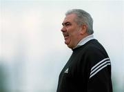14 April 2002; Armagh manager Joe Kernan during the Allianz National Football League Division 2 Semi-Final match between Armagh and Laois at Pearse Park in Longford. Photo by Ray McManus/Sportsfile