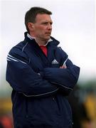 14 April 2002; Laois manager Colm Browne during the Allianz National Football League Division 2 Semi-Final match between Armagh and Laois at Pearse Park in Longford. Photo by Ray McManus/Sportsfile