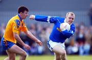 14 April 2002; Mickey Graham of Cavan in action against Denis Gavin of Roscommon during the Allianz National Football League Semi-Final match between Cavan and Roscommon at Cusack Park in Mullingar, Westmeath. Photo by Aoife Rice/Sportsfile