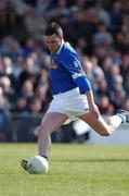 14 April 2002; Peter Reilly of Cavan takes a penalty during the Allianz National Football League Semi-Final match between Cavan and Roscommon at Cusack Park in Mullingar, Westmeath. Photo by Aoife Rice/Sportsfile