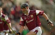 14 April 2002; Cathal Moore of Galway during the Allianz National Hurling League Quarter-Final match between Galway and Tipperary at Semple Stadium in Thurles, Tipperary. Photo by Brendan Moran/Sportsfile