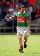 14 April 2002; Conor Mortimer of Mayo during the Allianz National Football League Division 1 Semi-Final match between Mayo and Tyrone at Brewster Park in Enniskillen, Fermanagh. Photo by Damien Eagers/Sportsfile