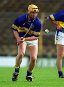 14 April 2002; Eamonn Corcoran of Tipperary during the Allianz National Hurling League Quarter-Final match between Galway and Tipperary at Semple Stadium in Thurles, Tipperary. Photo by Brendan Moran/Sportsfile