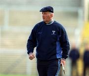 14 April 2002; Dublin manager Kevin Fennelly during the Allianz National Hurling League Division 1 Relegation Play-Off match between Dublin and Derry at Brewster Park in Enniskillen, Fermanagh. Photo by Damien Eagers/Sportsfile