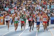 30 August 2011; Ciaran O'Lionaird, Ireland, fourth from left, in action during his Heat of the Men's 1500m event, where he finished in 6th position, in a time of 3:40.41, and qualified for the Semi-Final. IAAF World Championships - Day 4, Daegu Stadium, Daegu, Korea. Picture credit: Stephen McCarthy / SPORTSFILE