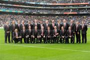 4 September 2011; The 1986 Cork Jubilee Team who were introduced at the GAA Hurling All-Ireland Senior Championship Final, Croke Park, Dublin. Picture credit: Ray McManus / SPORTSFILE