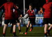 25 March 2017; Action from the Bank of Ireland Half-Time Minis featuring New Ross RFC and St Brigids RFC at the Guinness PRO12 Round 18 game between Leinster and Cardiff Blues at the RDS Arena in Ballsbridge, Dublin. Photo by Ramsey Cardy/Sportsfile