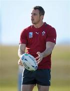 6 September 2011; Ireland's Tommy Bowe in action during squad training ahead of their Pool C opening game against the USA on the 11th of September. Ireland Rugby Squad Training - 2011 Rugby World Cup, Queenstown Event Centre, Queenstown, New Zealand. Picture credit: Brendan Moran / SPORTSFILE