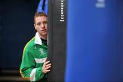 7 September 2011; Boxer Ray Moylette, member of the Irish Amateur Boxing squad, pictured after a press conference ahead of the AIBA World Men's Championships and Olympic qualifiers in Baku, Azerbaijan, which take place from September 22nd until October 10th. Irish Amateur Boxing Association Press Conference, National Stadium, Dublin. Picture credit: David Maher / SPORTSFILE